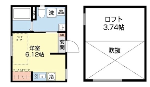 グレースアレイ池上の物件間取画像